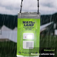 Lampe à sel d'eau portable TAIKOO, dernière lampe LED d'urgence alimentée à l'eau salée, lumière d'ambiance