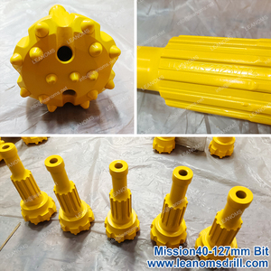 <strong>Mission40</strong>-115mm 127mm 130mm <strong>DTH</strong> <strong>Drill</strong> Bits <strong>DTH</strong> Drilling Tools for Well Drilling Made of Tungsten Carbide - Product Image 3