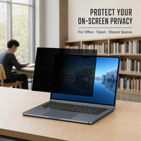 Filter Layar Privasi Laptop Anti Silau, Anti Intip, Anti Mata-mata, Kompatibel