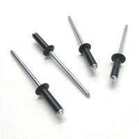 Rivets aveugles en acier zingué de classe 10, 2,4 mm, 3,2 mm, 4,0 mm, 4,8 mm, 6,4 mm, pour applications automobiles, vente en gros, fabrication Guangdong