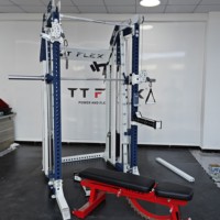 Commercial Smith Trainer Entraîneur multifonctionnel Gym Squat Rack Power Rack