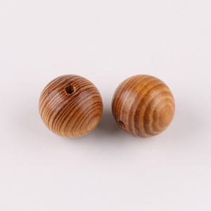 Vente en gros de <span class=keywords><strong>perles</strong></span> en bois de pin de 8 à 30mm Bracelet à bricoler soi-même Accessoires de bijoux <span class=keywords><strong>Perles</strong></span> en bois - Product Image 2