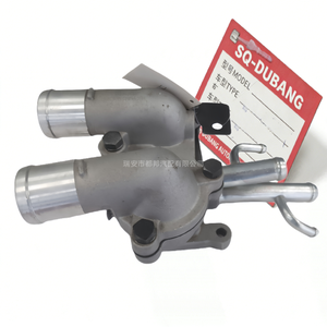 طقم تجميع غلاف الثرموستات وأنبوب مخرج سائل تبريد المحرك لهيونداي 2560026120 2560026100 25600-26120 25600-26100 - Product Image 2