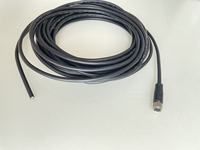 Connecteur femelle M8 B Code 5 broches vers câble USB2.0 pour capteur avec câble souple personnalisé