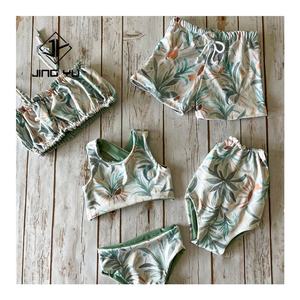 Traje de Baño de Tela Ecológica 2025, Traje de Baño para Bebé con Estampado Personalizado, Ropa de Playa Hawaiana - Product Image 1