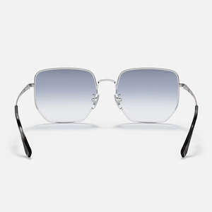 Lunettes de soleil tendance 2026 de qualité supérieure, monture carrée surdimensionnée, monture métallique, verres dégradés UV400 - Product Image 6