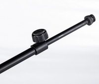 LEILEI Mikrofon Mini, MBS-2 Kaki Tripod Stabil, Dudukan Mikrofon Mini Panggung Dapat Disesuaikan Pabrikan Profesional
