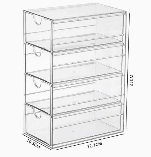 A quattro livelli (tipo cassetto)