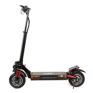 Scooter SUNNIGOO ES-X4, batterie au lithium, pneus gonflables de 10 pouces, autonomie de 55-65 km, freins à disque avant/arrière, noir, charge en 9-9,5 heures, vitesse de 45 km/h - Product Image 1