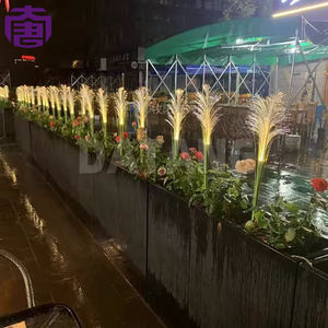 Led Solar Fairy Reed Lights Ip65 Rated Garden <b>Stake</b> Lamp For Outdoor Pathway <b>Ground</b> Lighting Holiday Decorations Rohs Certified - Product Image 5