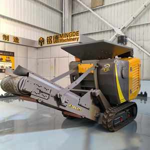 Mini Triturador de Concreto Móvel com Esteira para Venda - Product Image 1