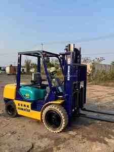Montacargas Komatsu FD30 de 3 Toneladas Usado en Buenas Condiciones, Motor Diésel Japonés Ya'm'ma'r, Montacargas Komatsu de 3 Toneladas Barato en Venta - Product Image 5