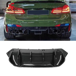 BMW M5 F90 LCI 2021+ <span class=keywords><strong>M</strong></span> Performans Stili Arka Tampon Arka Difüzör için Karbon Fiber Arka Difüzör Eki - Product Image 1