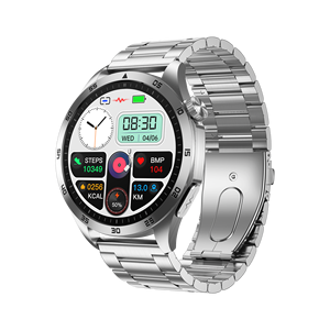 Montres numériques avec écran rond de 1,43 pouce, Relogio Smartwatch IP68, appel Bluetooth, surveillance de la santé, mesure de l'oxygène dans le sang, montre connectée - Product Image 4