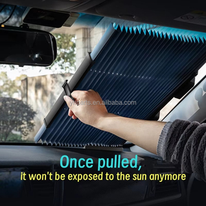 Parasol Universal para Parabrisas <span class=keywords><strong>de</strong></span> Coche, UPF 50+, Bloqueador UV, Plegable y Reflectante, para Sedán y SUV - Product Image 6