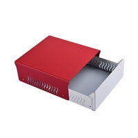 Boîtier de contrôle de bureau pour projet DIY 260*200*50mm, boîtier de jonction en fer, boîtier personnalisé pour haut-parleur, coffret d'amplificateur, boîtier métallique