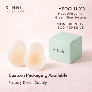 Nouveaux cache-tétons adhésifs en silicone imperméables 2026 pour le rehaussement des seins, accessoires de soutien-gorge - Product Image 1