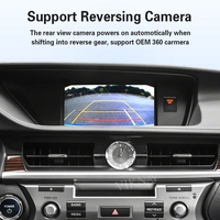 Decodificador de coche con sistema Linux Viknav, interfaz de actualización compatible con Lexus ES 2015-2022, CarPlay inalámbrico, Android Auto, Autolink, Airplay