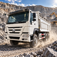 Горячая продажа: Самосвал Howo 6x4, б/у, тяжелый грузовик с двигателем Weichai, стандарт выбросов Евро-2, дизельный, левый руль - Sino Truck в продаже