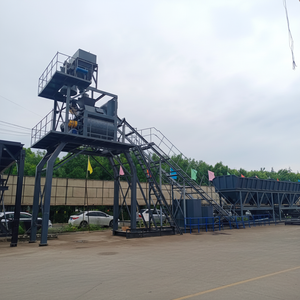 โรงงานผสมคอนกรีต HZS120 - ผลิตได้ 120 ลูกบาศก์เมตร/ชั่วโมง ประสิทธิภาพสูง ประสิทธิภาพการทำงานเสถียร สำหรับโครงการก่อสร้างขนาดใหญ่ - Product Image 1