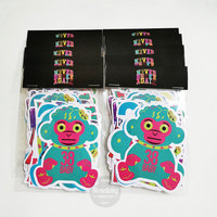 Stiker Vinyl Putih Tahan Lama, Anti UV, Mudah Dilepas, Perekat Sendiri, Tahan Air, Potongan Presisi, Logo Kustom