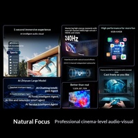Téléviseur intelligent LCD Haier 85H6C 85 pouces DeepSeek AI pour la maison