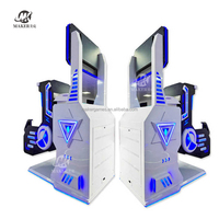 Simulateur VR 9D à 360 degrés, prix d'usine, fauteuil de mouvement VR, manèges VR, simulation de vol