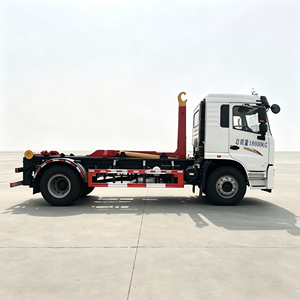 Promotion : Camion benne à bras hydraulique Shacman Delong pour déchets, usage intensif, pour travaux municipaux et de construction - Product Image 2