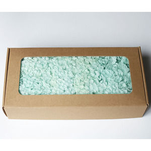 Pétalos de Hortensia <span class=keywords><strong>Annabelle</strong></span>, Caja de 100g, Flores de Hortensia Secas Preservadas con Tallo Corto para Arreglos Florales, Día de la Madre - Product Image 3