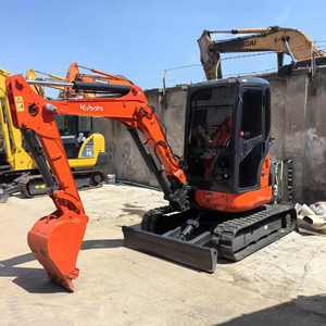 Mini-excavatrice Kubota U30 d'occasion, 3 tonnes, rotation zéro, avec déplacement latéral de la flèche, moteur Kubota D1703, profondeur de fouille de 2,88 m - Product Image 1