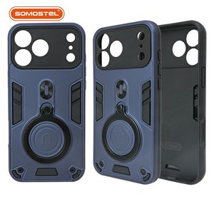 Coques de téléphone portable tendance antichoc avec support anneau pour iPhone et tous les téléphones portables – Étuis antichoc pour téléphones mobiles - Product Image 2
