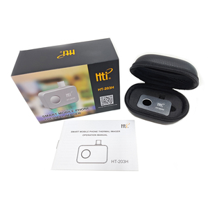 Caméra d'imagerie thermique HTI 203H mini taille 512*384 pour smartphones 25Hz 40mK avec objectif <span class=keywords><strong>macro</strong></span> pour l'inspection PCBA HVAC - Product Image 6
