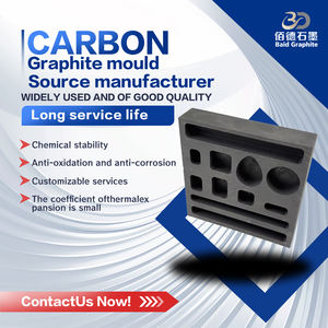 แม่พิมพ์กราไฟต์คุณภาพสูงแบบสั่งทำพิเศษสำหรับผลิตทองคำแท่งและแบบจำลองเครื่องประดับเงิน ขายดี - Product Image 2