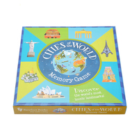 Juegos de Mesa Educativos Impresos Personalizados con Materiales de Papel/Madera/Plástico, Paquete de Memoria Certificado por la CPSIA para Bebés y Niños Pequeños