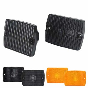 Clignotant avant pour Jeep Wrangler YJ 1987-1995, jaune et noir, pièce de rechange en ABS - Product Image 1