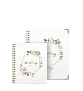 2024 notebook diário personalizado serviço de impressão semanal diário planejador de viagens A4 A5 casamento planejador