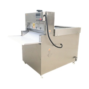 Cortador de rollo de cordero de res completamente semiautomático BITA, cortador de carne congelada centrado en el Motor, máquina de alta rigidez de uso comercial de 220V/380V - Product Image 3
