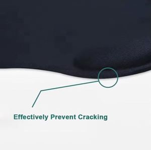 แผ่นรองเมาส์พิมพ์โลโก้ตามสั่งขายส่ง ออกแบบเองได้ พิมพ์แบรนด์ ยาง PVC ของขวัญส่งเสริมการขายสำหรับธุรกิจ พร้อมที่รองข้อมือ - Product Image 4