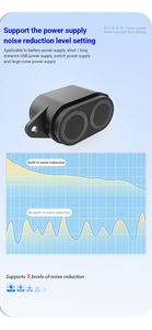 <span class=keywords><strong>Sensor</strong></span> ultrasónico de tecnología de procesamiento ultrasónico inteligente de alta precisión, para evitación de robot móvil AGV AMR, 2 unidades - Product Image 5