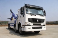 Truk Derek HOWO One Tow Two Berkualitas Tinggi 8 Percepatan untuk Dijual