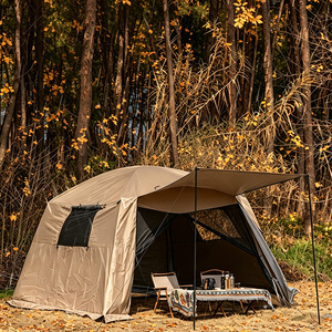 Tente de camping imperméable, auvent, <span class=keywords><strong>moustiquaire</strong></span>, abri solaire, tente de plage personnalisée, abri d'ombre - Product Image 5
