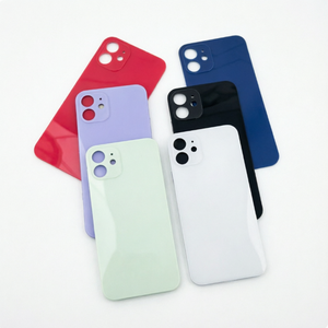 Vente en gros OEM – Verre arrière avec grande ouverture pour appareil photo pour iPhone 12 mini, 13, 14 Pro – Pièces de rechange pour coque arrière et couvercle de batterie - Product Image 1