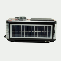 Radio portable multibande AM FM SW solaire Waxiba XB107BT-S XB107 X Bass avec batterie rechargeable intégrée
