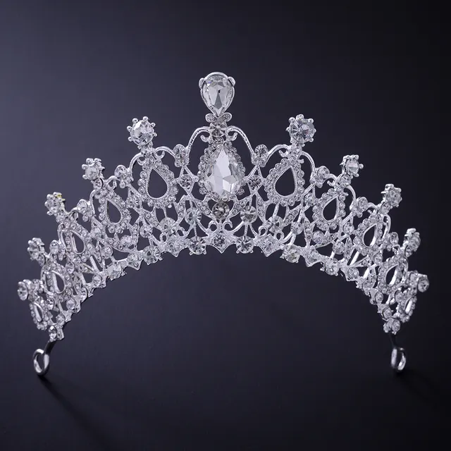 Corone della regina del diamante di cristallo dell'oro diversi diademi della sposa accessori per gioielli per capelli da sposa