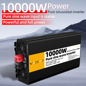 VACCOF Solar 24V Car Power Inverter Onda sinusoidal pura 4kw 5kw 12V 220V 110V 5000W 4000W Onda Sinusoidale Pura Eu un enchufe - Product Image 2