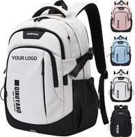 Sac à dos d'affaires imperméable personnalisé avec logo, antivol, multi-compartiments, pour ordinateur portable, pour hommes et femmes, idéal pour les voyages, l'université et l'école