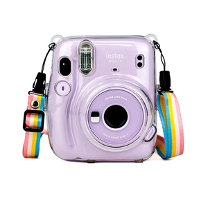 Étui de protection pour appareil photo <span class=keywords><strong>Accessoires</strong></span> Étui de transport pour appareil photo avec sangles Étui de protection transparent pour appareil photo pour Fujifilm <span class=keywords><strong>Instax</strong></span> <span class=keywords><strong>Mini</strong></span> <span class=keywords><strong>11</strong></span> - Product Image 1