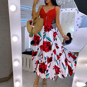 Abbigliamento all'ingrosso nuovo abito senza spalline Infinity abiti da uomo per Ninas turchia uscire con scollo a v abito Casual abiti Casual - Product Image 2