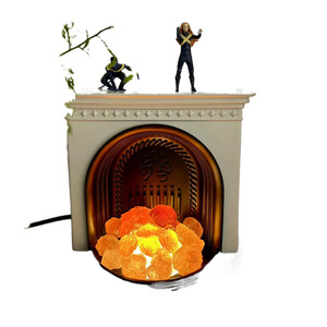 Lampe d'aromathérapie sans flamme, effet cheminée, lumière ambiante en cristal, à brancher, effet scintillant électrique, décoration d'intérieur, cadeau d'anniversaire - Product Image 5