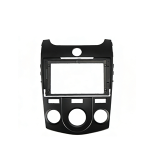 Mejor valorado y precio de fábrica - Marco de radio para coche negro de 9 pulgadas para <span class=keywords><strong>Kia</strong></span> Forte 2009 con aire acondicionado manual - Product Image 1